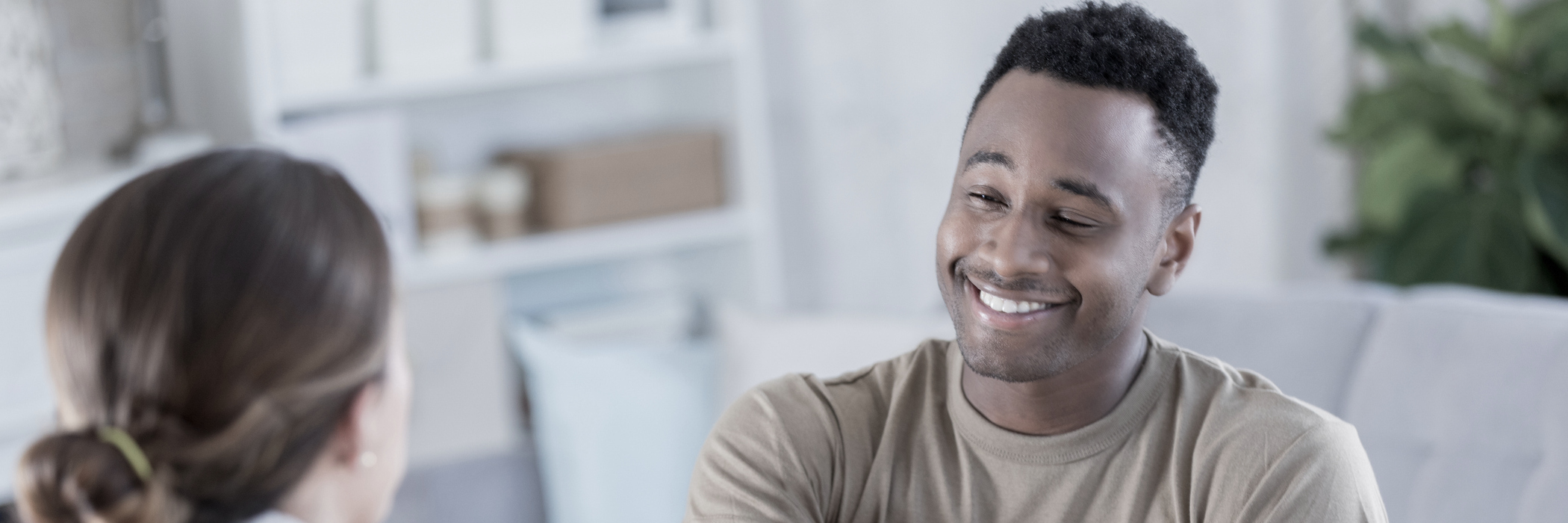A man in outpatient dialectical behavior therapy (DBT) at Boston Addiction Treatment, a rehab center in Peabody, MA.