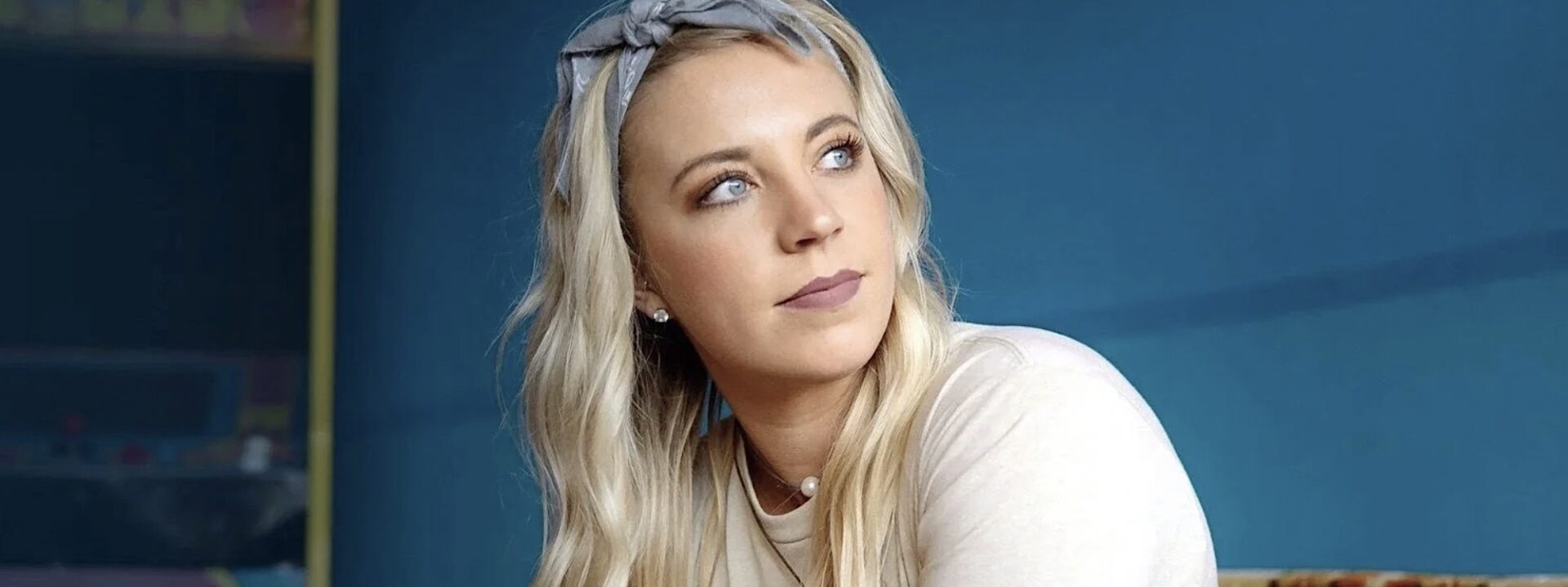 young woman in recovery