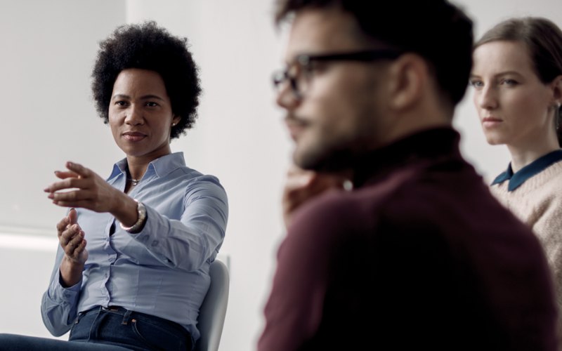 group therapy at Boston Addiction